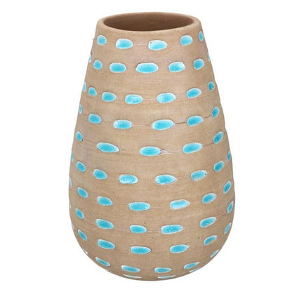 Vaso in ceramica bombato
