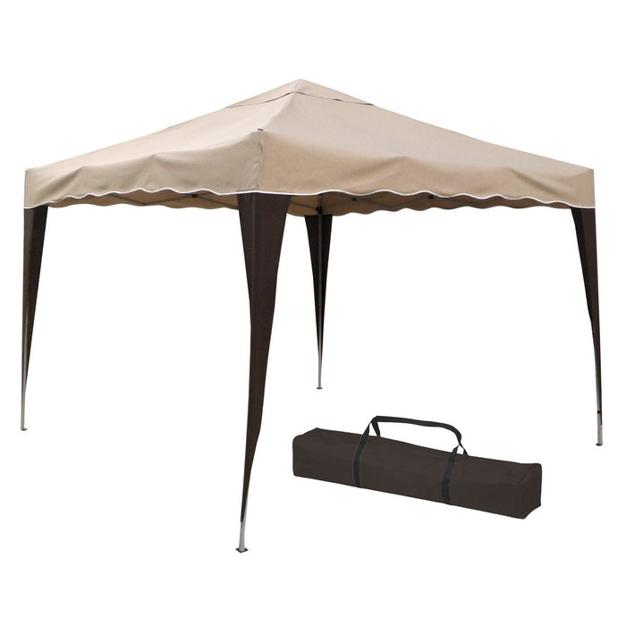 Gazebo pieghevole 3x3 metri con borsa - VERDELOOK - 34274621423832