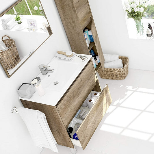 Mobile da bagno con specchio - Dakota - FORES - 34266367164632