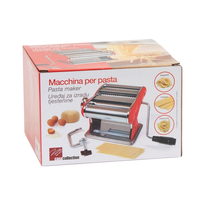 VEVOR Macchina Pasta Manuale Acciaio Inox 3-in-1 Rosso | Fresh Pasta Maker VEVOR Macchina Pasta Manuale Acciaio Inox 3-in-1 Rosso | Fresh Pasta Maker