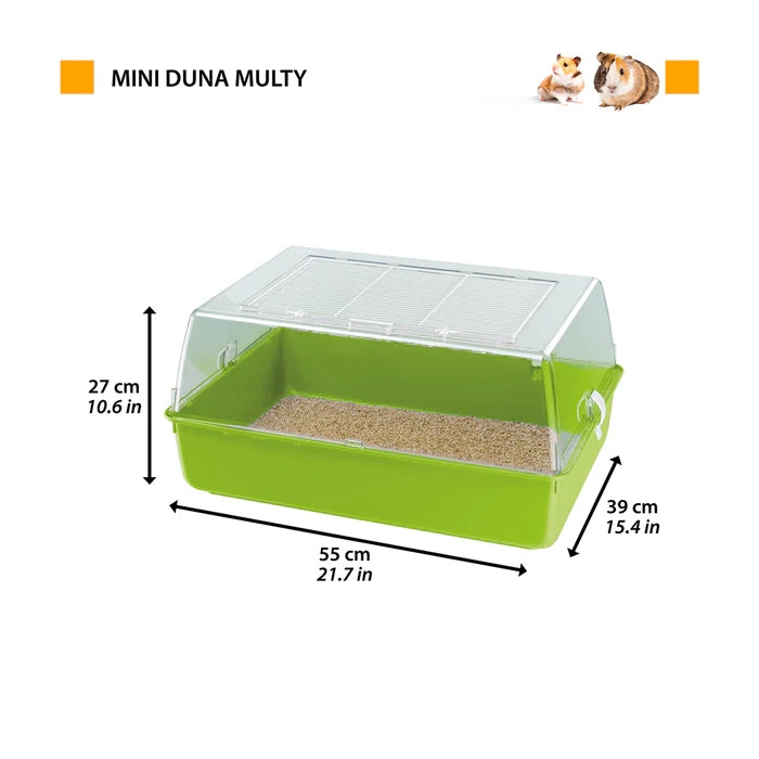 Gabbietta per criceti e piccoli roditori - Mini Duna Multy
