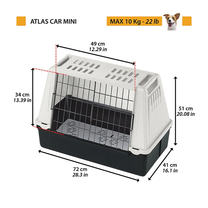 Trasportino per cani per auto - Atlas Car Mini