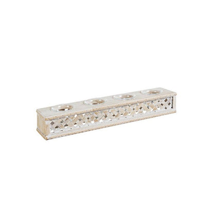 Porta candela shabby - Intrex