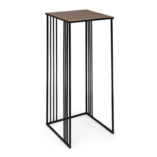 Tavolino alto quadrato in metallo - Elvin - BIZZOTTO - 34261872115928