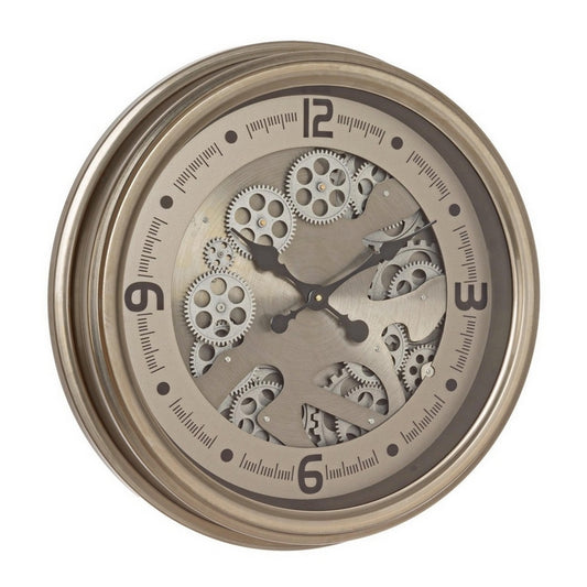 Orologio da parete con ingranaggi in movimento 52 cm - Engrenage - BIZZOTTO - 34270084595928