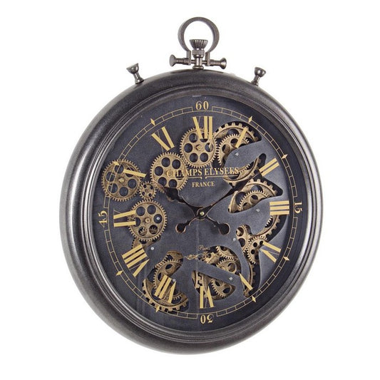 Orologio da parete con ingranaggi in movimento 52 cm - Engrenage - BIZZOTTO - 34266569933016