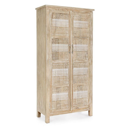 Mobile 2 ante in legno shabby - Mayra