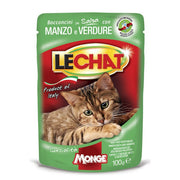 LeChat Adult Bocconcini con Manzo e Verdure 100g