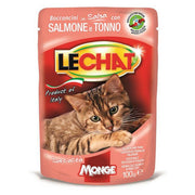 LeChat Adult Bocconcini con Salmone e Tonno 100g