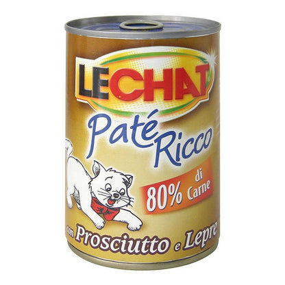 LeChat Adult Paté Ricco con Prosciutto e Lepre 400g