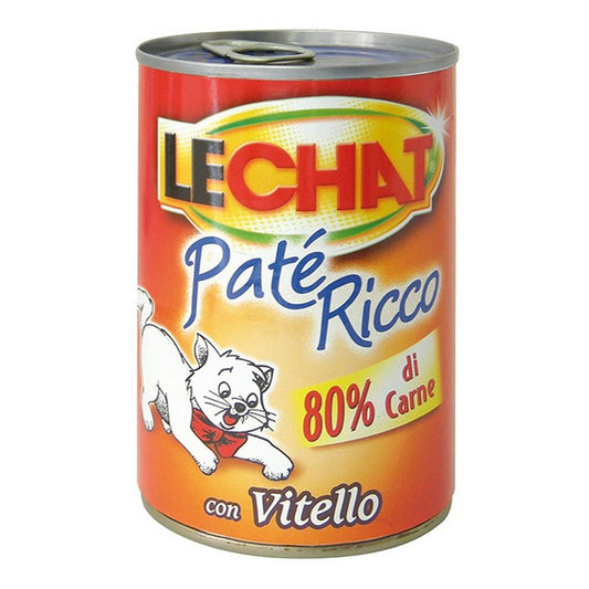 LeChat Adult Paté Ricco con Vitello 400g - MONGE - 34289787896024