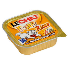 LeChat Adult Paté Ricco con Salmone e Gamberetti 100g