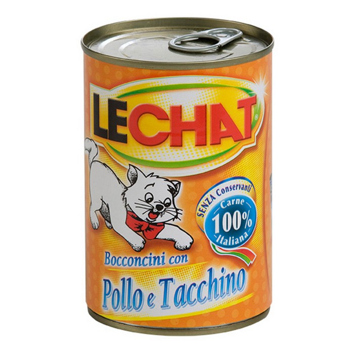 LeChat Adult Bocconcini con Pollo e Tacchino - MONGE - 34289781145816