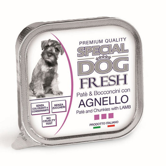 Special Dog Fresh Paté e Bocconcini con Agnello 150g - MONGE - 