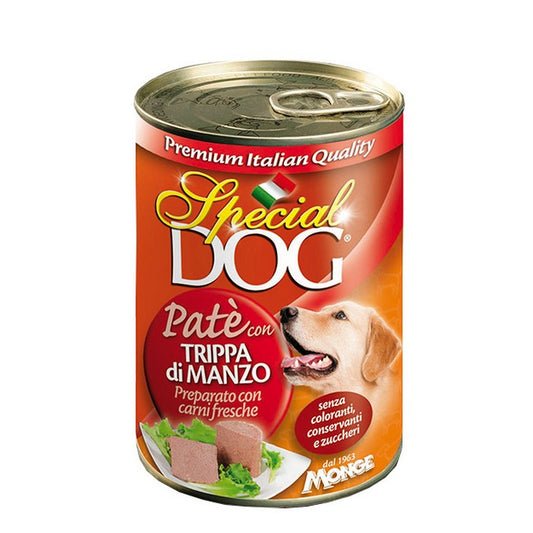 Special Dog All Breeds Adult Paté con Trippa di Manzo 400g - MONGE - 34317668679896