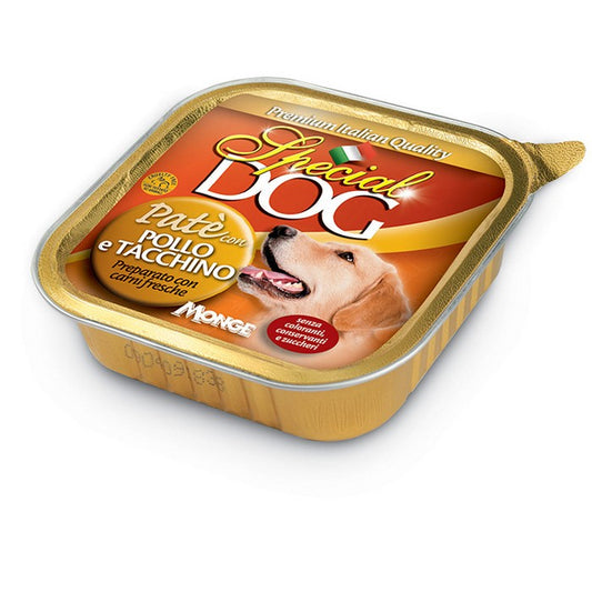 Special Dog All Breeds Adult Paté con Pollo e Tacchino 300g - MONGE - 34317681623256