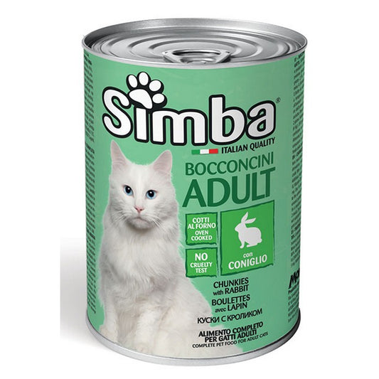 Simba Gatto Bocconcini con Coniglio 415g - SIMBA - 34417428627672