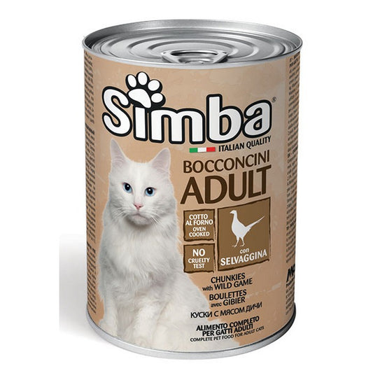 Simba Gatto Bocconcini con Selvaggina 415g - SIMBA - 34417431970008