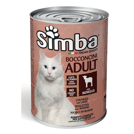 Simba Gatto Bocconcini con Agnello 415g - SIMBA - 34417432527064