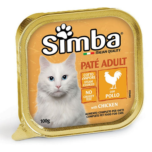Simba Gatto Paté con Pollo 100g - SIMBA - 34318217117912