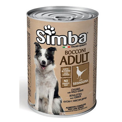 Simba Bocconi con Selvaggina