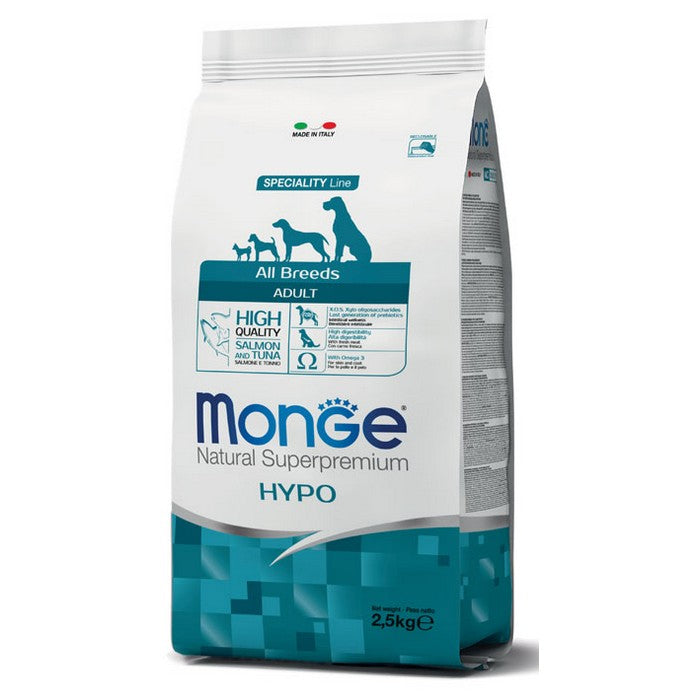 Monge Natural Superpremium All Breeds Adult Hypo con Salmone e Tonno - MONGE - 34317990199512