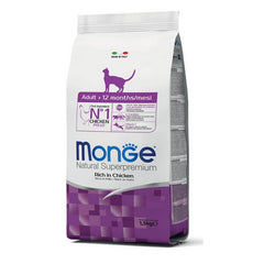 Monge Natural Superpremium Gatto Adult Ricco in Pollo
