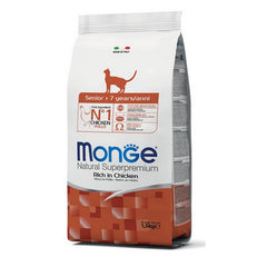 Monge Natural Superpremium Gatto Senior Ricco in Pollo