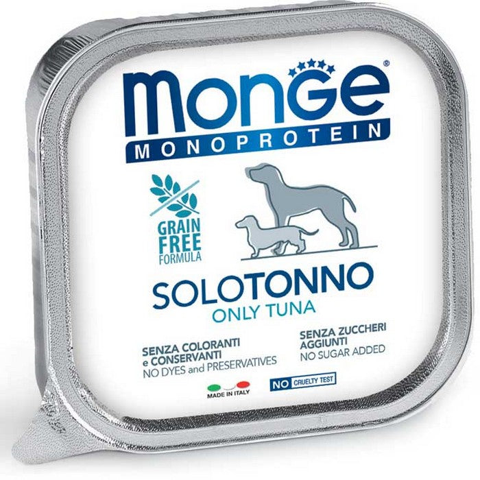 Monge Monoprotein Paté Solo Tonno 150g - MONGE - 34317848215768