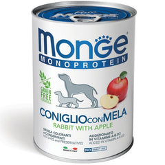 Monge Monoprotein Paté Coniglio con Mela 400g