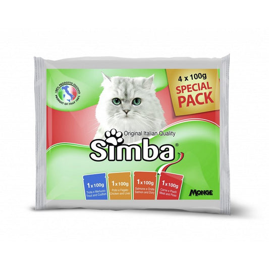 Simba Gatto Multipack Buste assortite 400g - SIMBA - 
