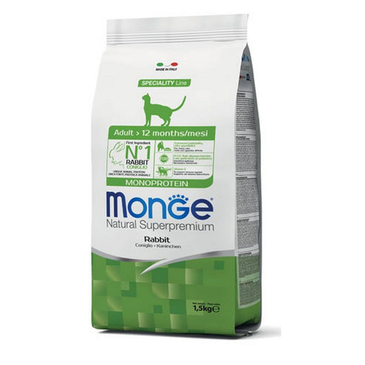 Monge Natural Superpremium Gatto Adult Monoprotein - Coniglio - MONGE - 