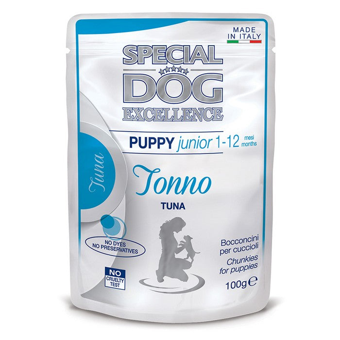 Special Dog Excellence Puppy and Junior Bocconcini con Tonno 100g - MONGE - 34318062485720