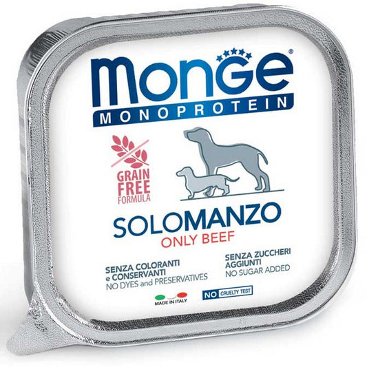 Monge Monoprotein Paté Solo Manzo 150g - MONGE - 34289897930968