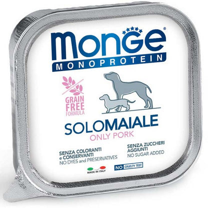 Monge Monoprotein Paté Solo Maiale 150g