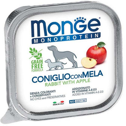 Monge Monoprotein Paté Coniglio con Mela 150g