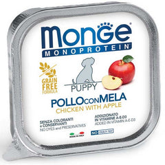 Monge Monoprotein Paté Pollo con Mela - Puppy 150g
