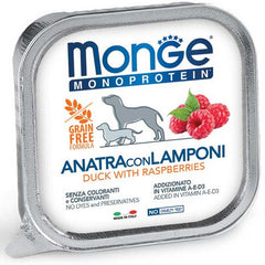 Monge Monoprotein Paté Anatra con Lamponi 150g