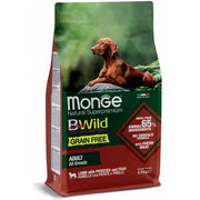 Monge Bwild Grain Free All Breeds Adult Agnello con patate e piselli