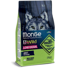 Monge Bwild Low Grain All Breeds Adult Cinghiale