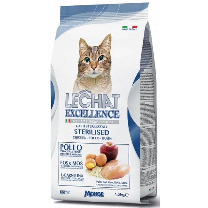 LeChat Excellence Sterilised Pollo - MONGE - 34289805590744