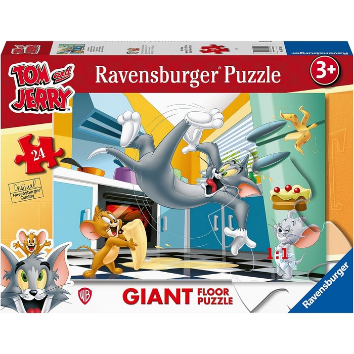 Puzzle Giant per bambini 24 pezzi Tom&Jerry