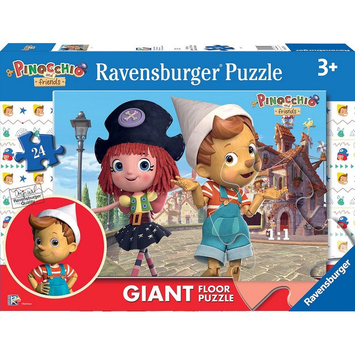 Puzzle Giant per bambini 24 pezzi Pinocchio
