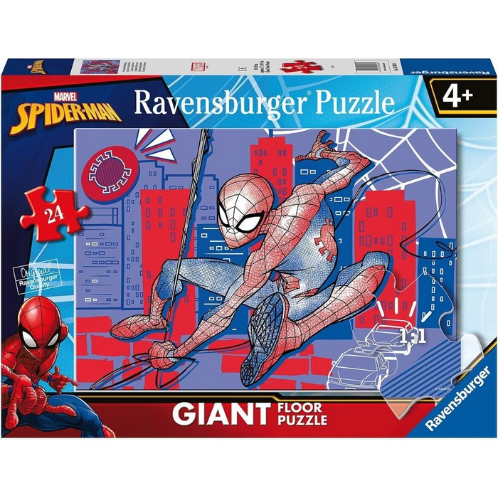 Puzzle Giant per bambini 24 pezzi Spiderman