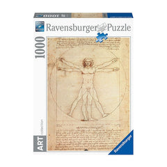 Puzzle per adulti 1000 pezzi Leonardo Uomo Vitruviano