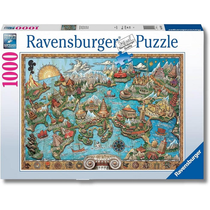 Puzzle per adulti 1000 pezzi Il Mistero di Atlantide