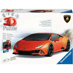 Lamborghini Huracan rossa Puzzle 3D