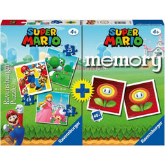 Super Mario Puzzle+Memory gioco da tavolo