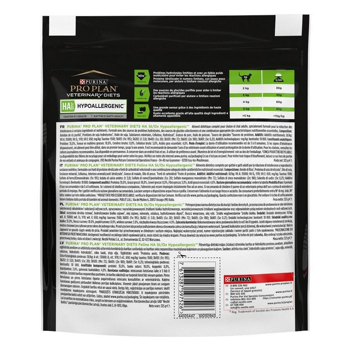 Purina Pro Plan Feline Veterinary Diets HA Hypoallergenic