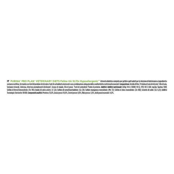 Purina Pro Plan Feline Veterinary Diets HA Hypoallergenic